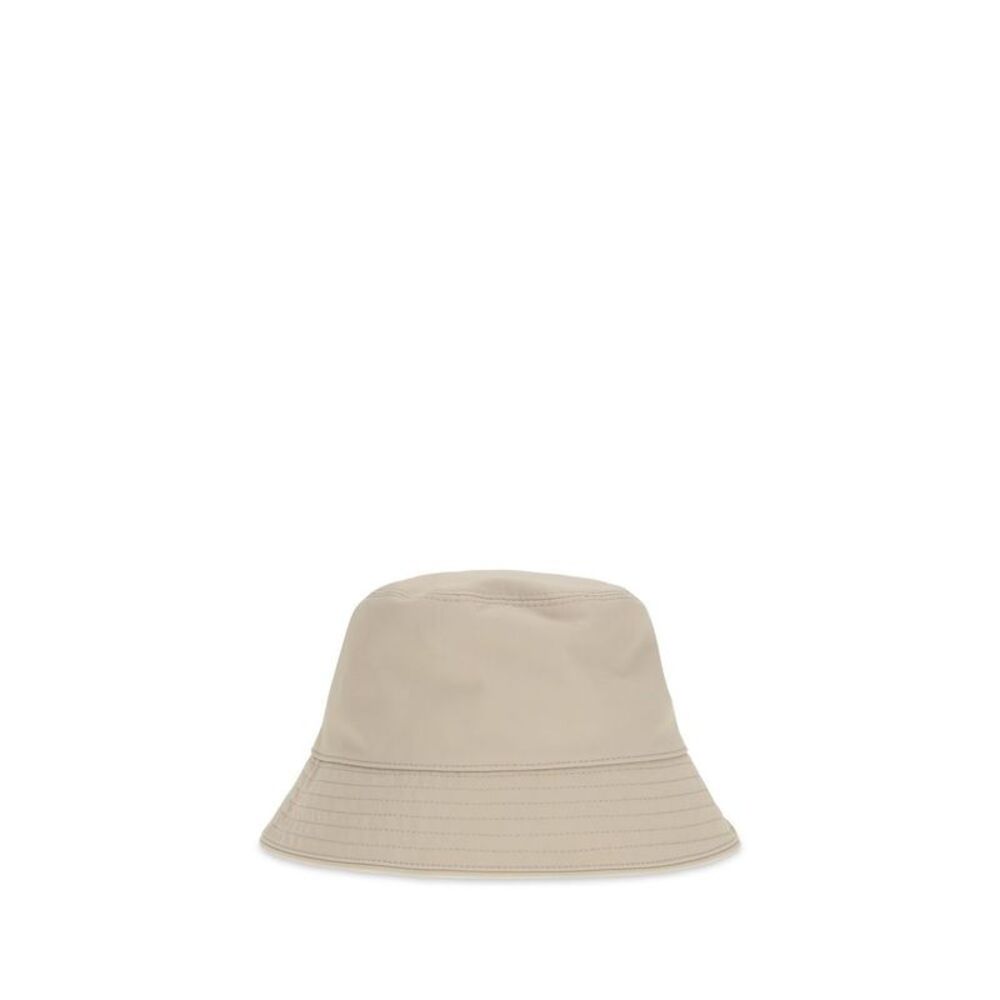 Moncler Beige Cotton Bucket Men's Hat - Picture 2 of 3